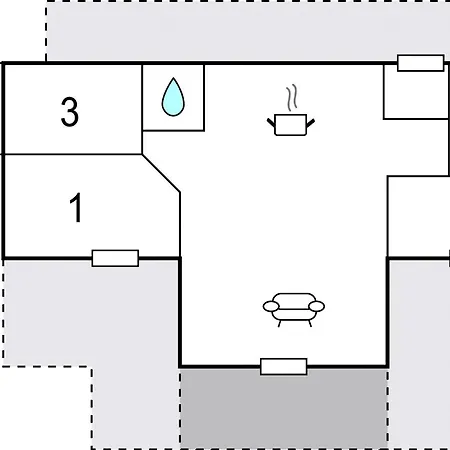 3 Bedroom Amazing In Ebeltoft Øksenmølle